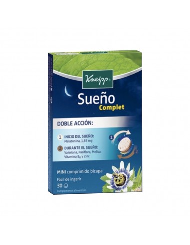 Valeriana Kneipp Sueño Complet 30 comprimidos