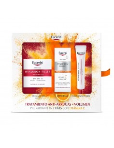 Eucerin Pack Hyaluron-filler Volume lift Premium Crema de día para piel seca