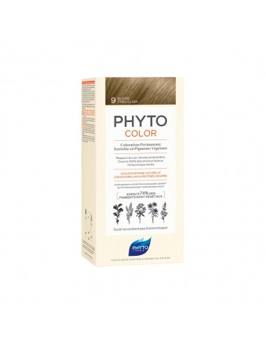 Phyto Phytocolor coloración permanente 9 rubio muy claro