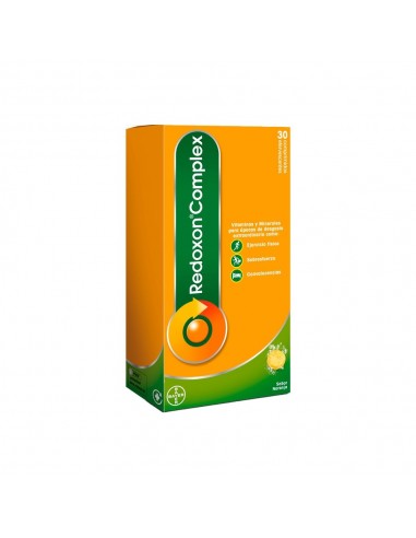 Redoxon Complex Vitaminas Defensas 30 comprimidos efervescentes