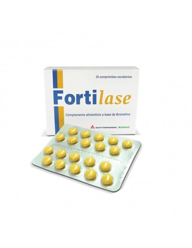 Fortilase 20 Comprimidos