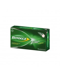 Berocca Boost Guaraná Vitaminas Rendimiento 30 comprimidos efervescentes