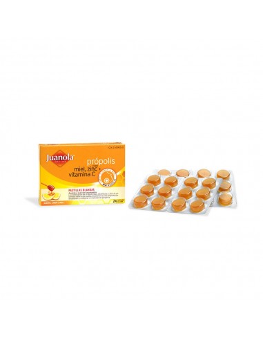 Juanola Pastillas Própolis Vitamina C Zinc