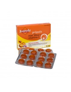 Comprar Juanola Própolis con Miel, Zinc y Vitamina C 24 Pastillas - Sabor  Limón y Miel - Despejan las Vías Respiratorias y Suavizan la Garganta - Sin  Azúcar 