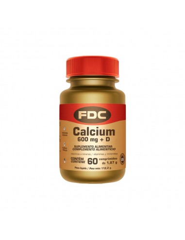 FDC Calcium 600 + D 60 comprimidos