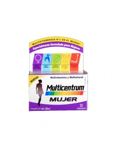 Multicentrum Mujer 30 comprimidos