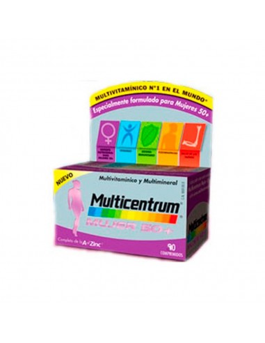 Multicentrum Mujer 50+ 90 comprimidos