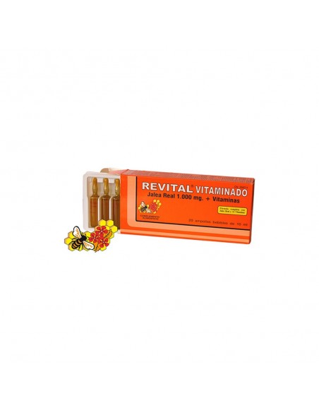 Revital Jalea Real + Vitaminas Ampollas