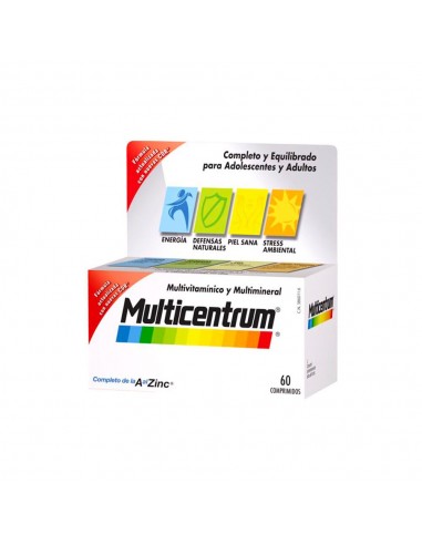 Multicentrum 30 Comprimidos con luteína