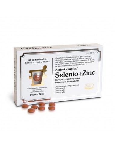 Pharma Nord ActiveComplex Selenio + Zinc - 60 comprimidos