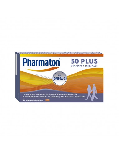Pharmaton 50 Plus  30 cápsulas