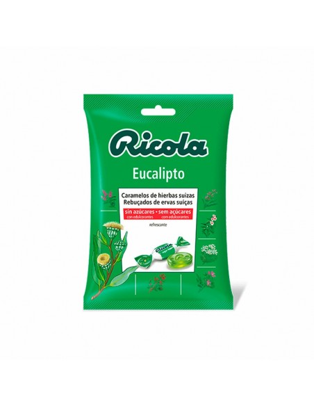 Ricola caramelos sin azúcar eucaliptus 70 gr