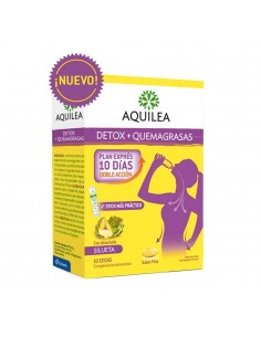 Aquilea Detox + Quemagrasas 10 sticks bebibles