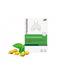 Pranarom Aromaforce Bronquios Bio 30 cápsulas