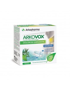 Arkovox Dolor de Garganta Menta y Eucalipto 20 comprimidos
