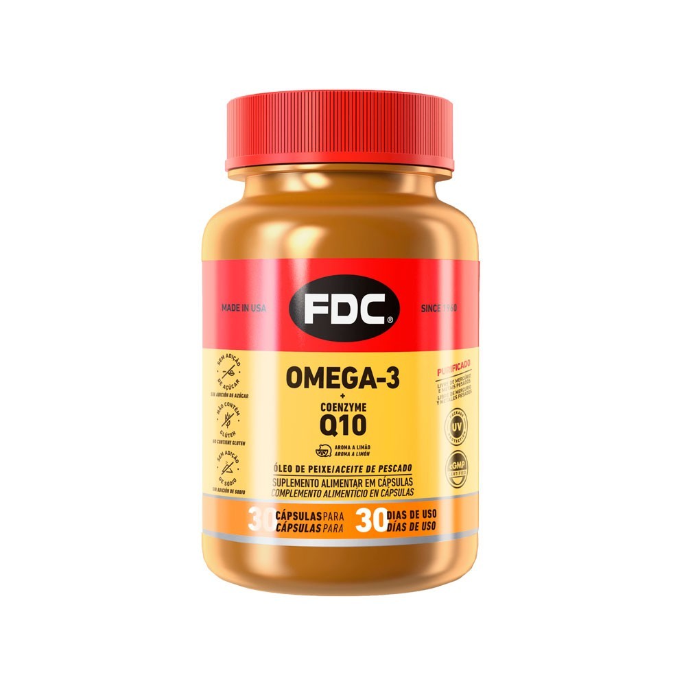 FDC Omega3 + Coenzyme Q10 30 cápsulas