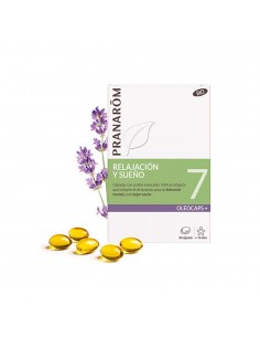 Pranarom Oleocaps 7 Relajación y sueño 30 cápsulas