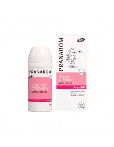 Pranarom Prana BB Citronela leche corporal roll-on 30 ml