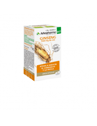 Arkocapsulas Ginseng Bio 45 cápsulas