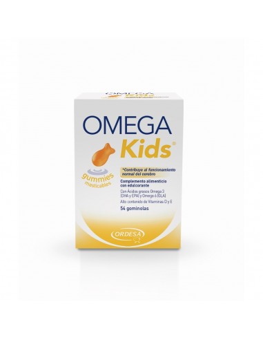 Omega Kids Gummies Masticables 54 gominolas