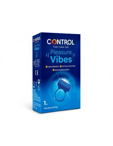 Control Pleasure Vibes Anillo Vibrador