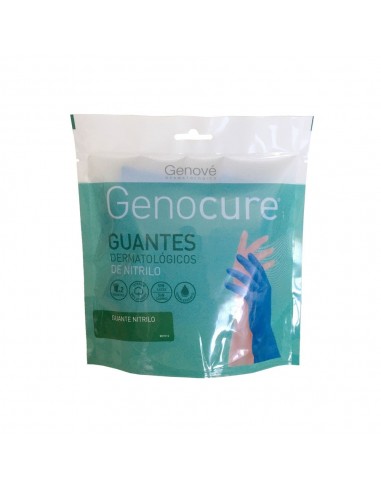 Genocure Guantes de Nitrilo reutilizables Talla XL 1 par