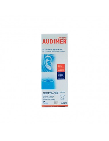 Audimer. Solución Limpieza Oídos 60 ml