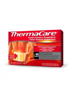 Thermacare Lumbar - 2 parches térmicos terapéuticos