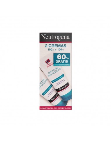 Neutrogena Duplo Crema de pies hidratante 2x100 ml