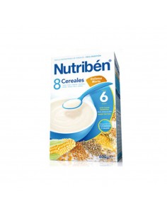 Nutribén Papilla 8 Cereales con Galletas María 600 g