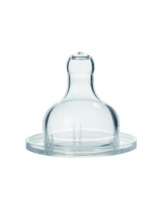 Suavinex Tetina De Silicona Boca Ancha Papilla +4M