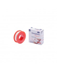 Omniplast Esparadrapo Tela Blanco 5m x 2,5cm