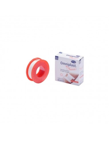 Omniplast Esparadrapo Tela Blanco 5m x 2,5cm