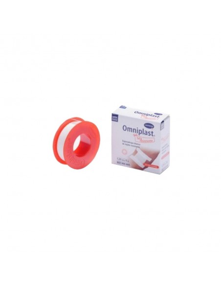 Omniplast Esparadrapo Tela Blanco 5m x 2,5cm