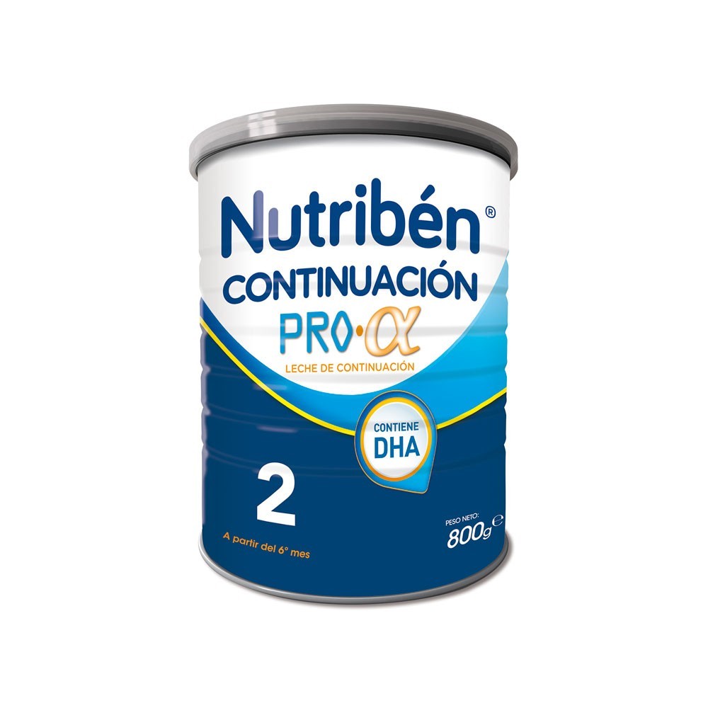 Nutriben Natal 1 Pro Alfa 800G - Información nutricional