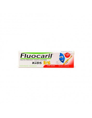 Fluocaril Pasta Dentífrica Infantil (2-6 Años) 50 ml