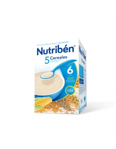 Nutribén Papilla 5 Cereales 600 g