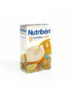 Nutribén Papilla 8 Cereales y Miel 600 g