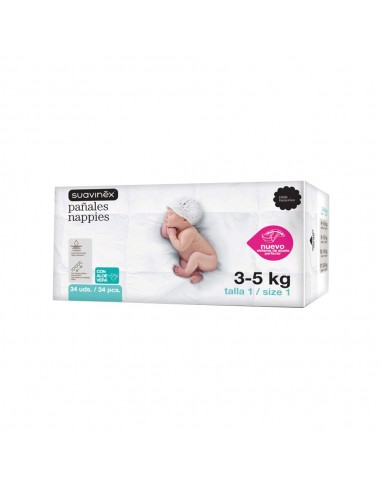 Suavinex Pañales Talla 1 (3-5 Kg)