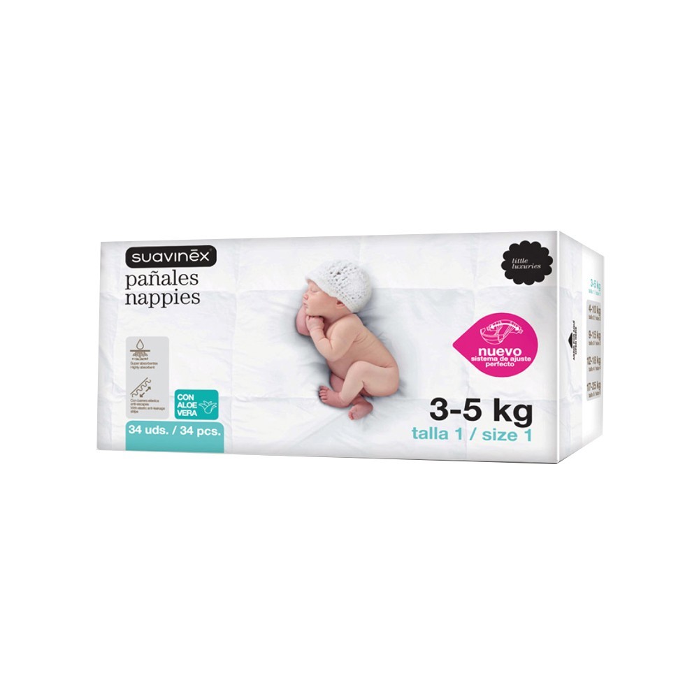 Suavinex Pañales Talla 1 (3-5 Kg)