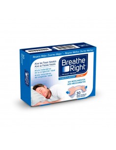 Breathe Right Clásicas Pequeña Tira Nasal 30 unidades