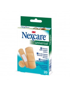 Nexcare Universal Tiras de Plástico Surtidas 20 unidades