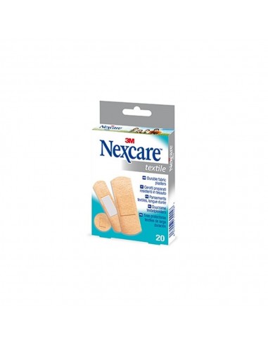 Nexcare Textil Tiras Surtidas 20 unidades