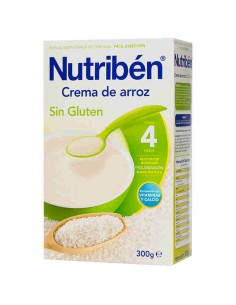 Nutribén Papilla Cereales Sin Gluten +4 Meses 300 g