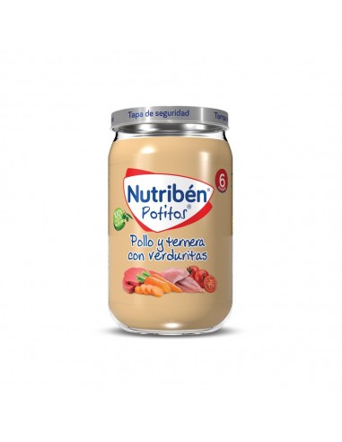 Nutribén Pollo Y Ternera Con Verduras 235g