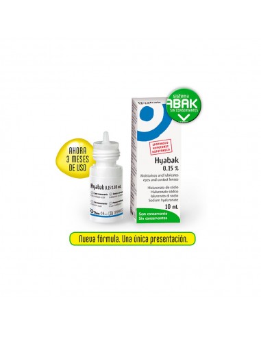 Hyabak Sol Hidratante Lentes De Contacto