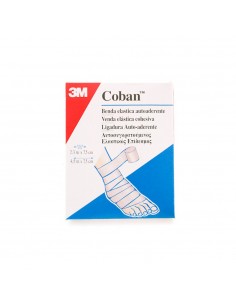 Coban Venda Elástica Cohesiva Blanca 4,5m x 7,5cm