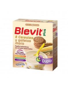 Blevit Plus Duplo 8 Cereales y Galletas María 600 g