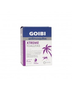 Goibi Xtreme antimosquitos Tropical Toallitas