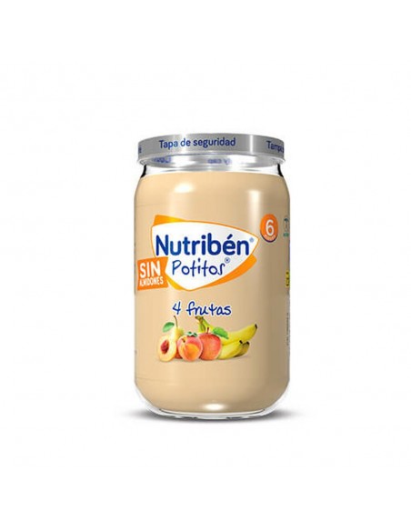 Nutribén Potito 4 Frutas 235 g Nutribén Potito 4 Frutas 235 g